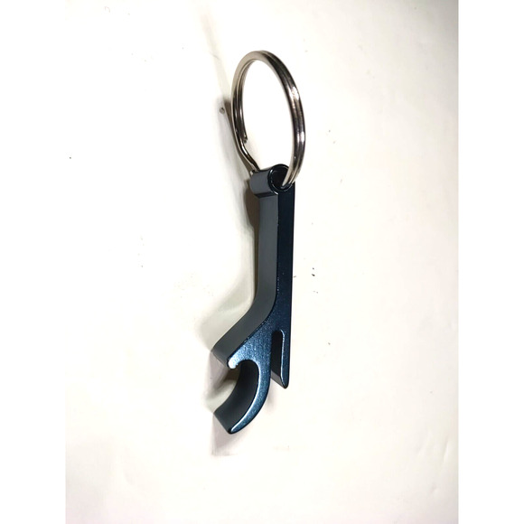 Miller Light Metal Keychain Teal Green - Picture 5 of 6